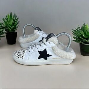 Vintage Havana Heavenly Faux Shearling Lined Sneakers Womens Size 6.5